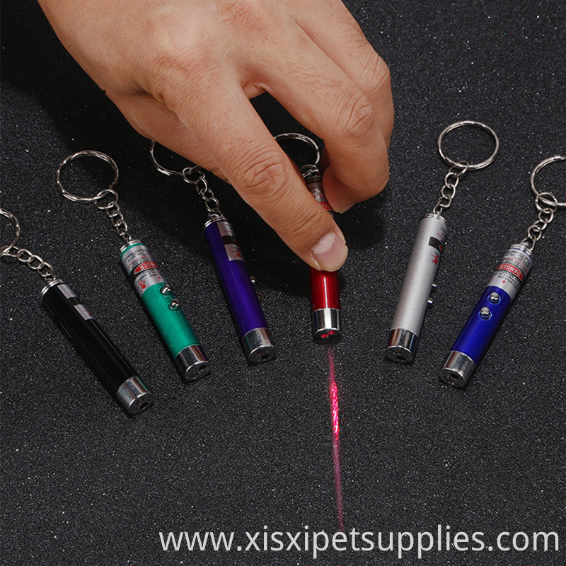 LED Light Torch Laser Pointer Cat Teaser Exerciser Cat Toy for Cats Interactive Toys Pet Toys Assorted 10pcs 1pc/blister+card